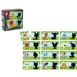 Puzzles les Animaux et Leur Ombre