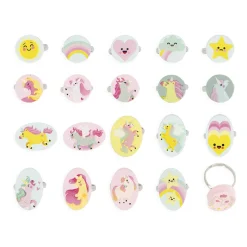 Set de 20 Bagues Licorne