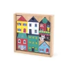 Set de 36 cubes en bois Ville - Cross Roads