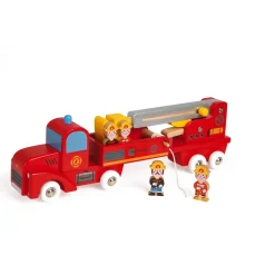 Story - Camion de Pompiers Géant (bois)