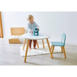 Table et 2 chaises Banquise (Bois)