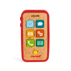 Téléphone Sonore (bois et silicone)