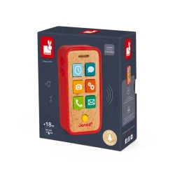 Téléphone Sonore (bois et silicone)
