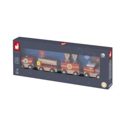 Train Pompiers Story (bois)